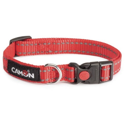Collar Camon Baja Tensión Reflex Rojo 25x420 / 680mm-1