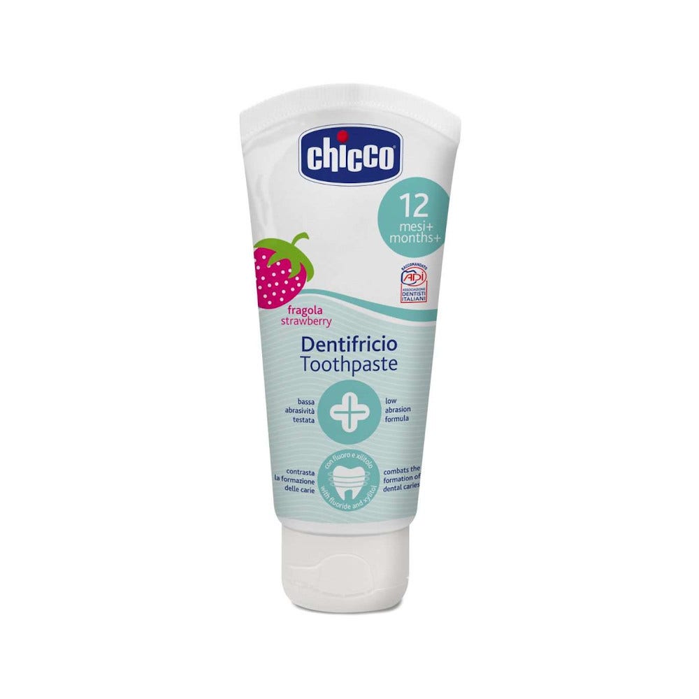 Chicco Fresa Pasta De Dientes 50ml 12 Meses + Con Flúor-1