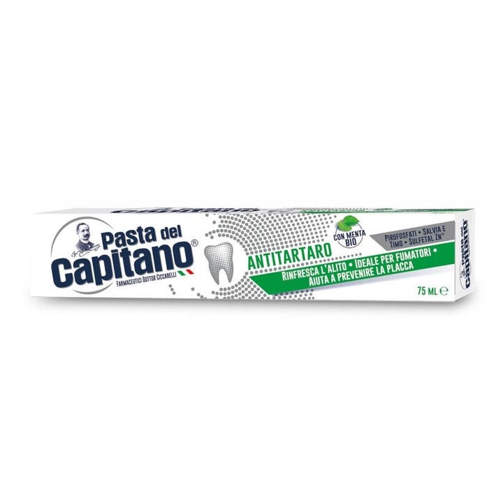 Pasta del Capitano Pasta de dientes anti-sarro 75ml-1