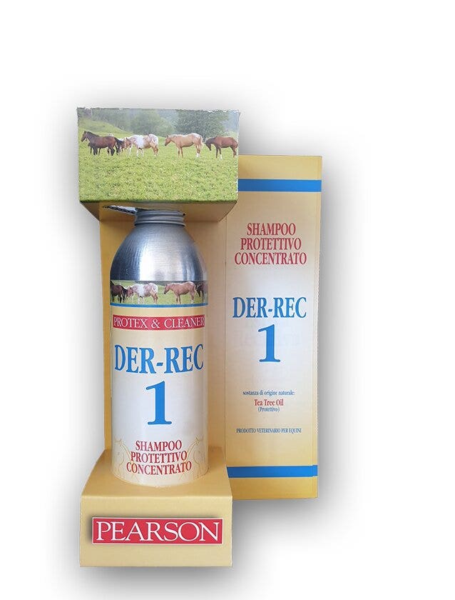 Guglielmo Pearson Der-Rec 1 Prontex Champú Concentrado para Equinos 250ml-1