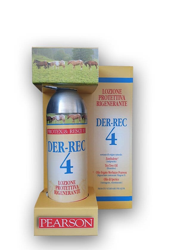 Guglielmo Pearson Der-Rec 4 Prontex Rescate Dermatitis Recurrente Equinos 250ml-1