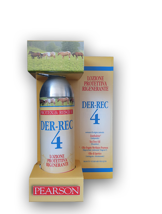 Guglielmo Pearson Der-Rec 4 Prontex Rescate Dermatitis Recurrente Equinos 250ml-1