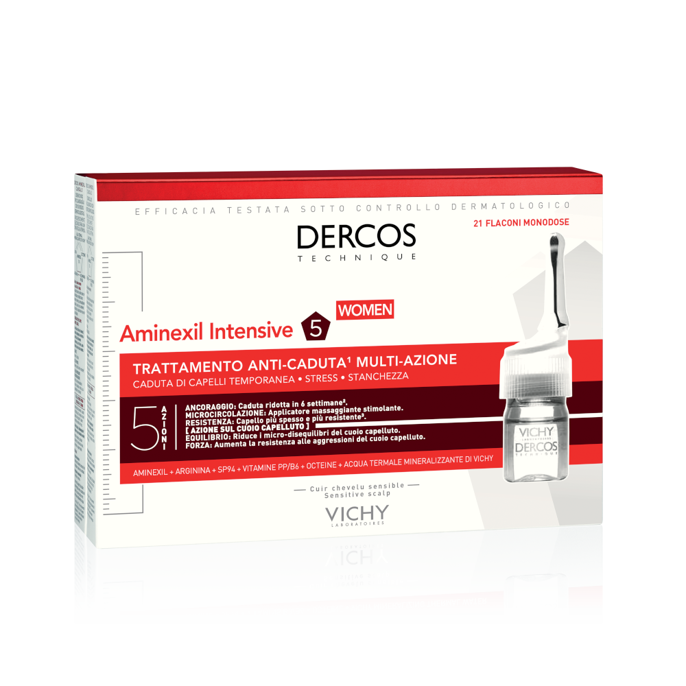 Vichy Dercos Aminexil Tratamiento Anticaída Mujer 21 Viales x 6 ml-13