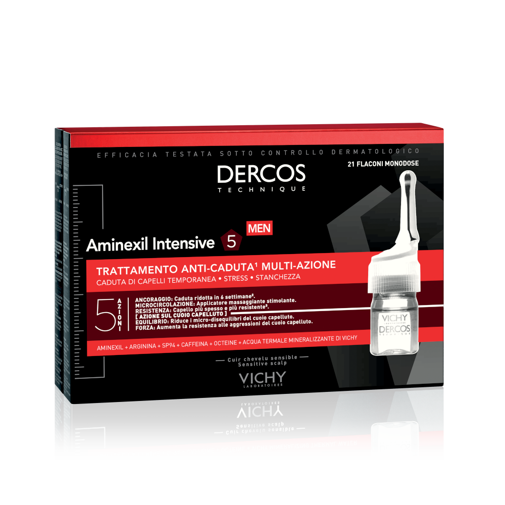 Vichy Dercos Aminexil Tratamiento Anticaída Hombre 21 Viales x 6 ml-14