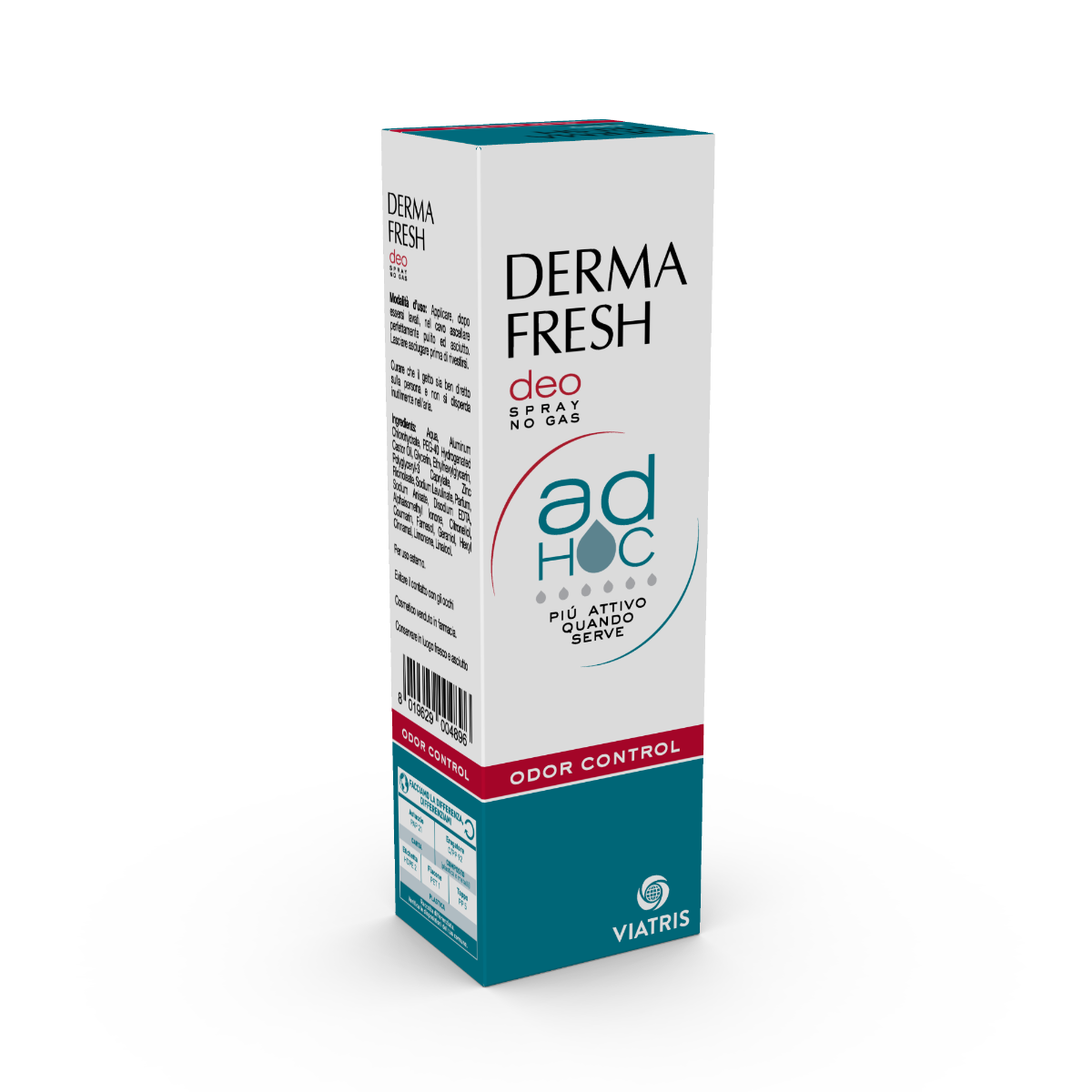 Dermafresh Desodorante Spray Sin Gas Control de Olores 100ml-3