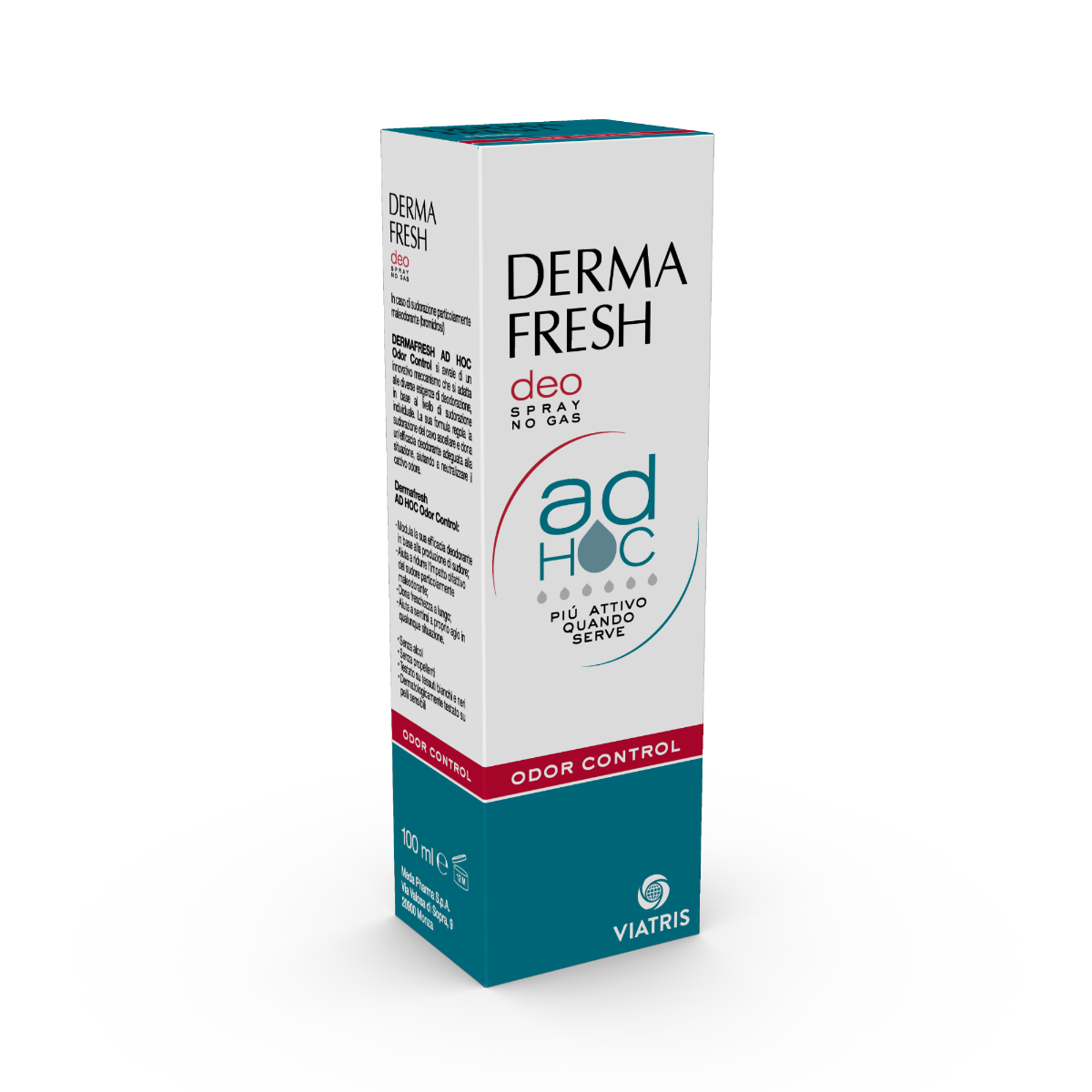Dermafresh Desodorante Spray Sin Gas Control de Olores 100ml-4