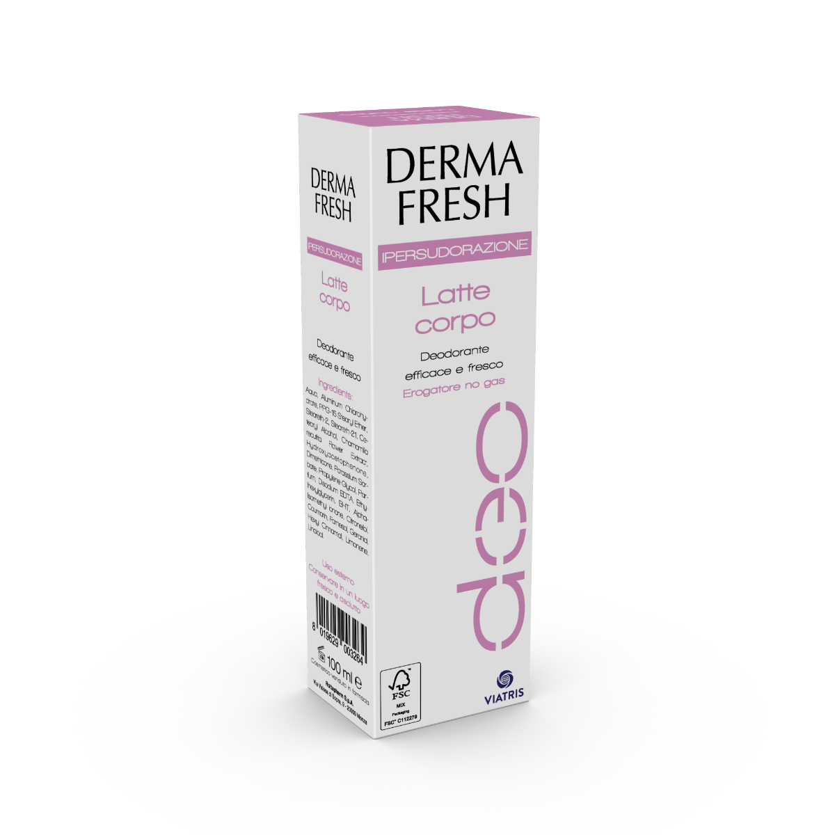 Dermafresh Sudor Leche Corporal Desodorante 100ml-2