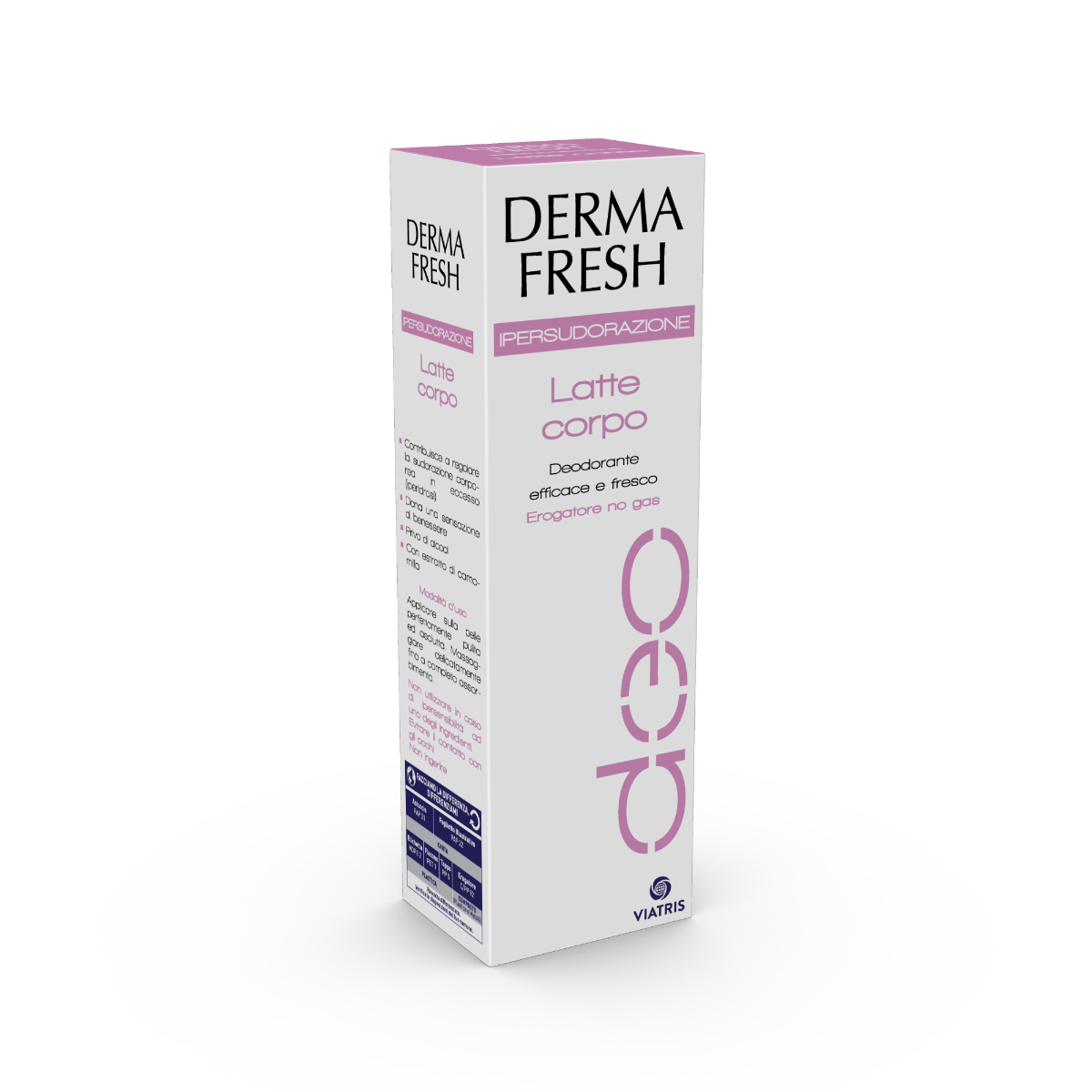 Dermafresh Sudor Leche Corporal Desodorante 100ml-3