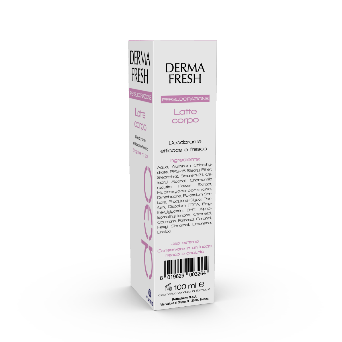 Dermafresh Sudor Leche Corporal Desodorante 100ml-5