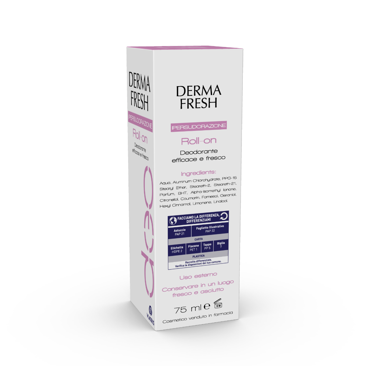 Dermafresh Sudoración Roll-On 75ml-5