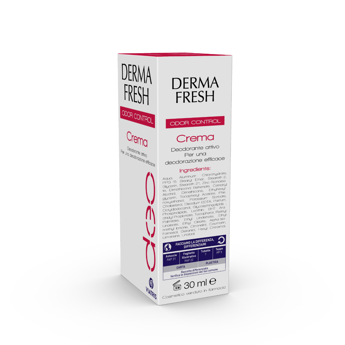 Dermafresh Odor Control Crema Desodorante Activa 30ml-5