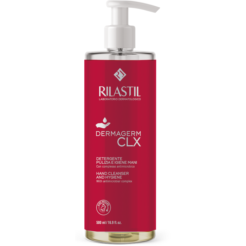 Rilastil Dermagerm CLX Detergente Mani Antimicrobico 500ml