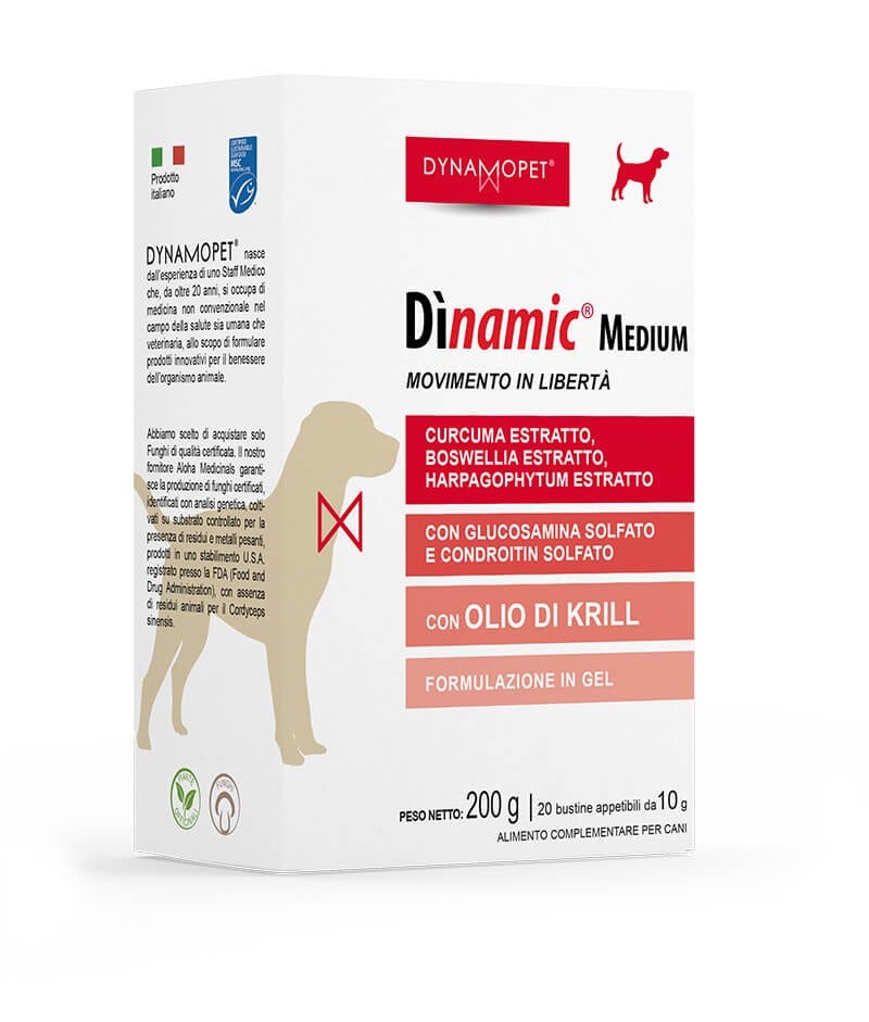 Dinamic Medium Alimento Complementario Para Perros 20 Sobres 10ml-2