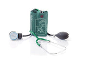 Esfigmomanómetro aneroide con fonendoscopio verde DM353F-1