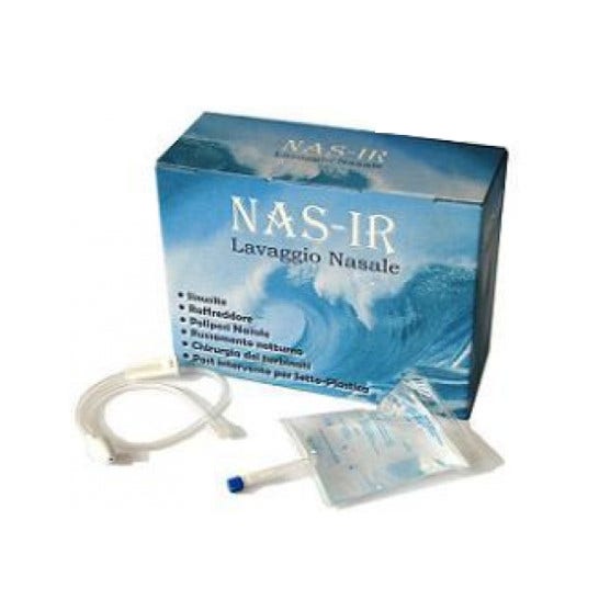 Nasir Ducha Nasal Con Solución Isotónica Fisiológica 10 Bolsas 250ml + 1 Blíster-1