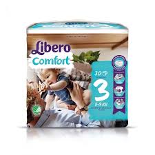 Libero Comfort 3 Pañales 5-9kg 30 Piezas-2
