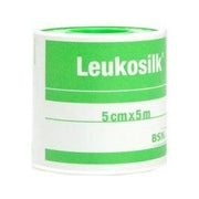 Bobina de Parche Leukosilk 5x5cm 1 Pieza-1