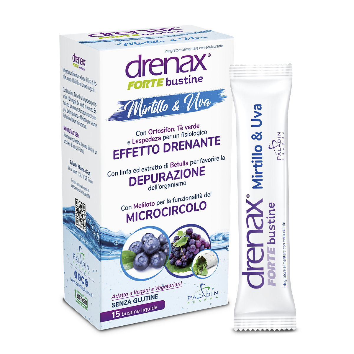 Drenax Forte Arándano 15 Stick Pack-4
