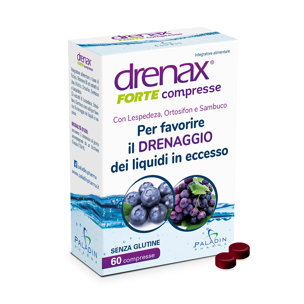 Drenax Forte Arándano 60 Comprimidos-5
