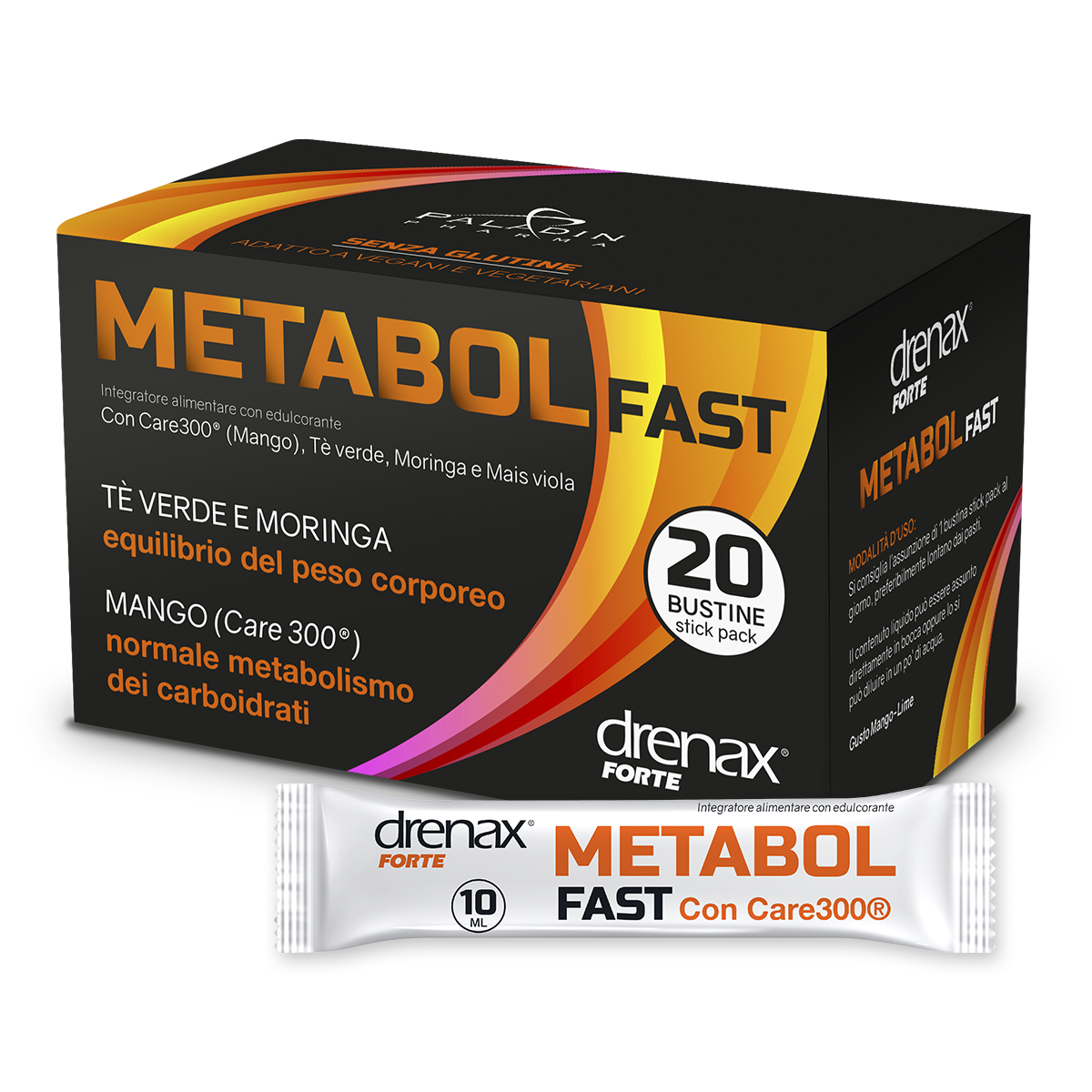 Drenax Forte Metabolfast 20 Stick-2