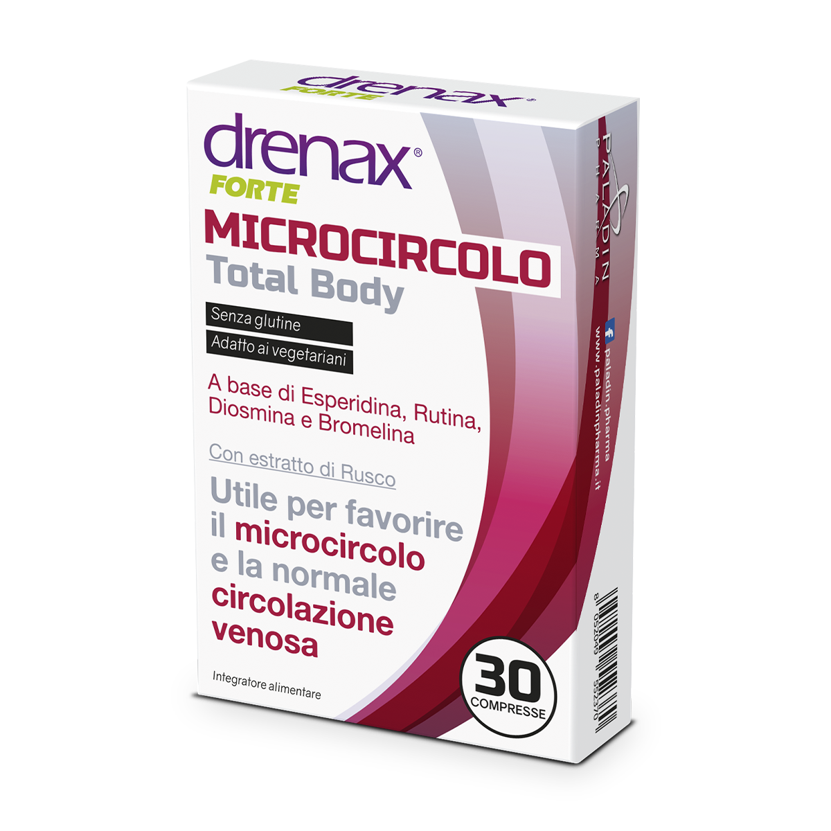 Drenax Forte Microcircolo Total Body 30 Compresse Benessere