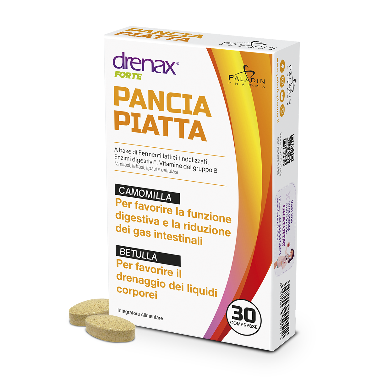 Drenax Forte Vientre Plano 30 Comprimidos-2