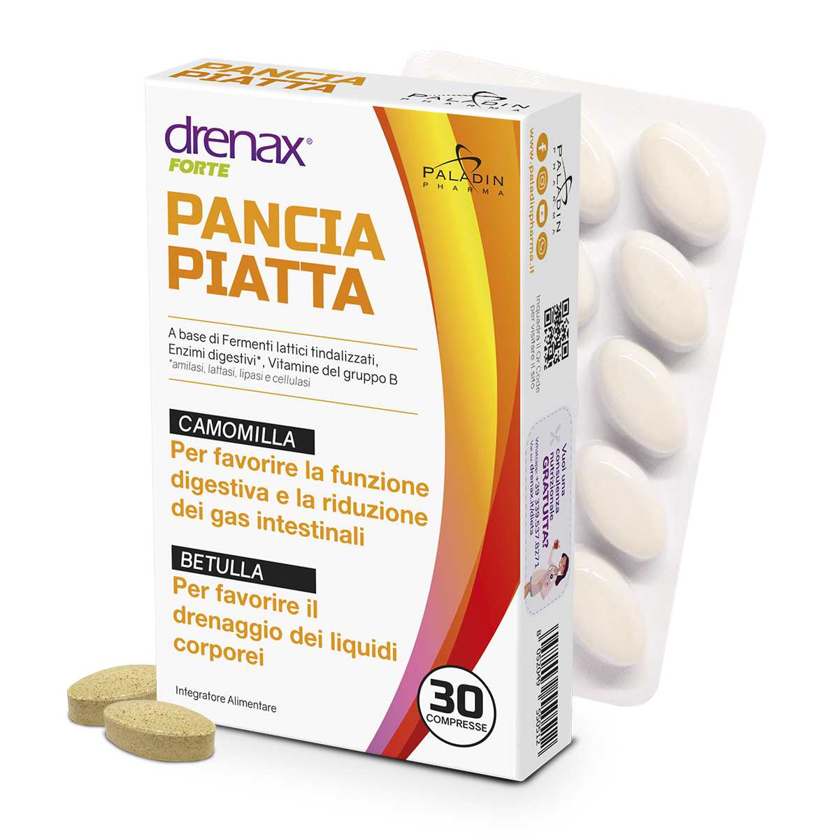Drenax Forte Vientre Plano 30 Comprimidos-3