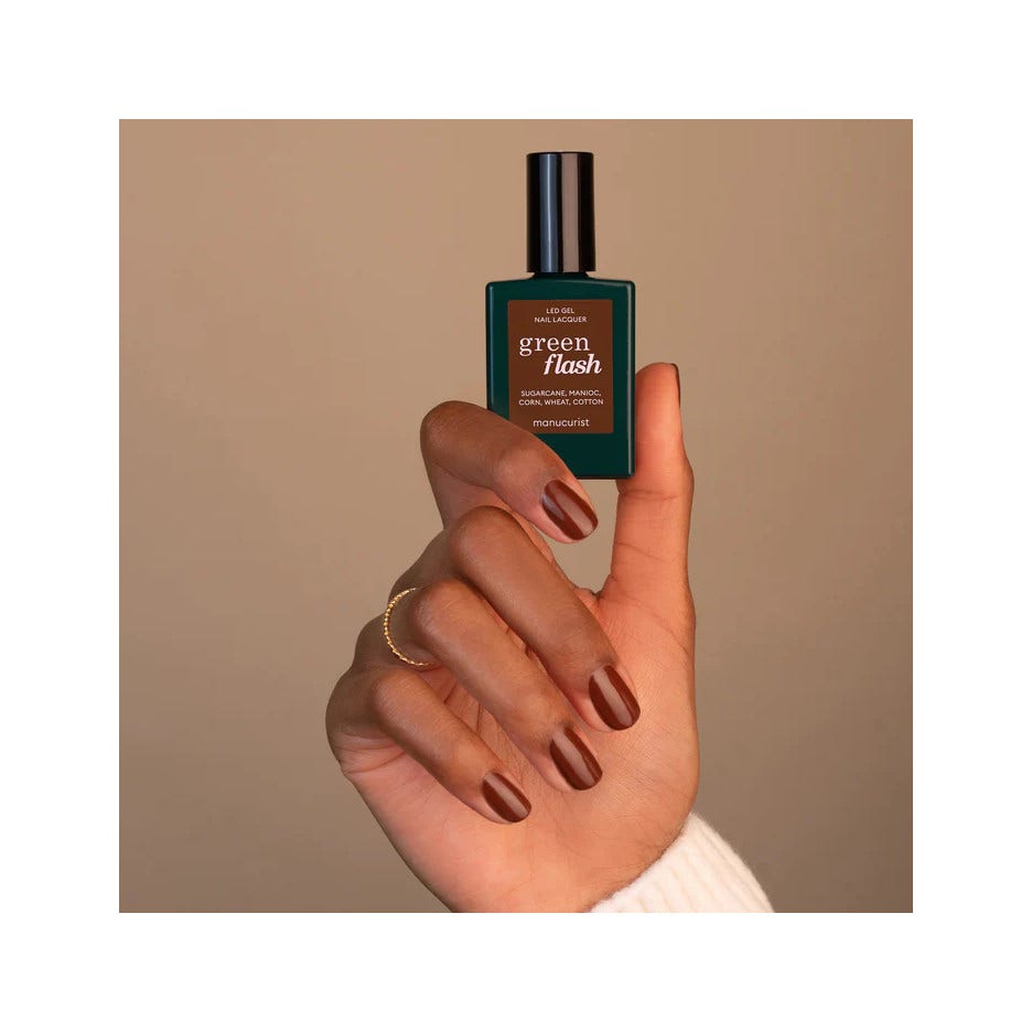 Manucurist Green Flash Smalto Led Chestnut 15ml