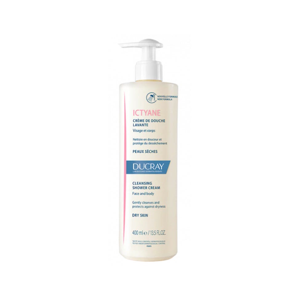 Ducray Ictyane Crema Limpiadora 400ml-1