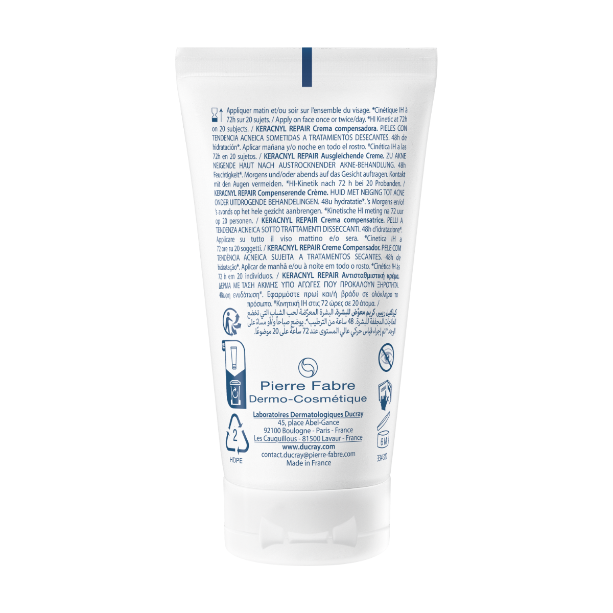 Ducray Keracnyl Repair Crema Compensatrice 50ml