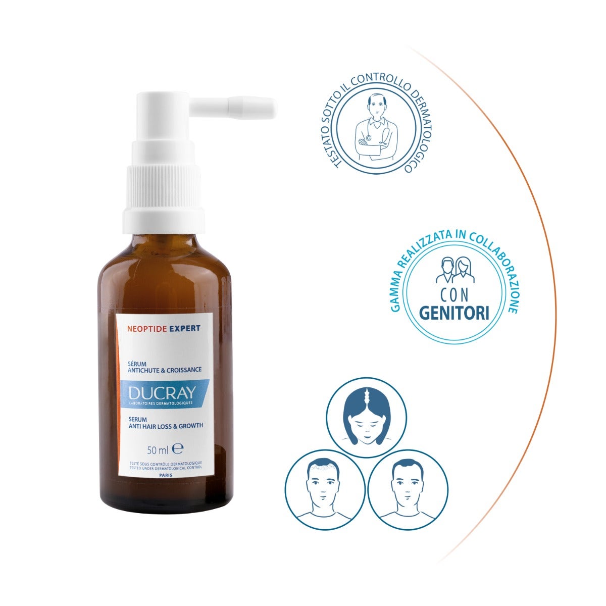 Ducray Neoptide Expert Serum Contra La Caída Del Cabello 2x50ml-3