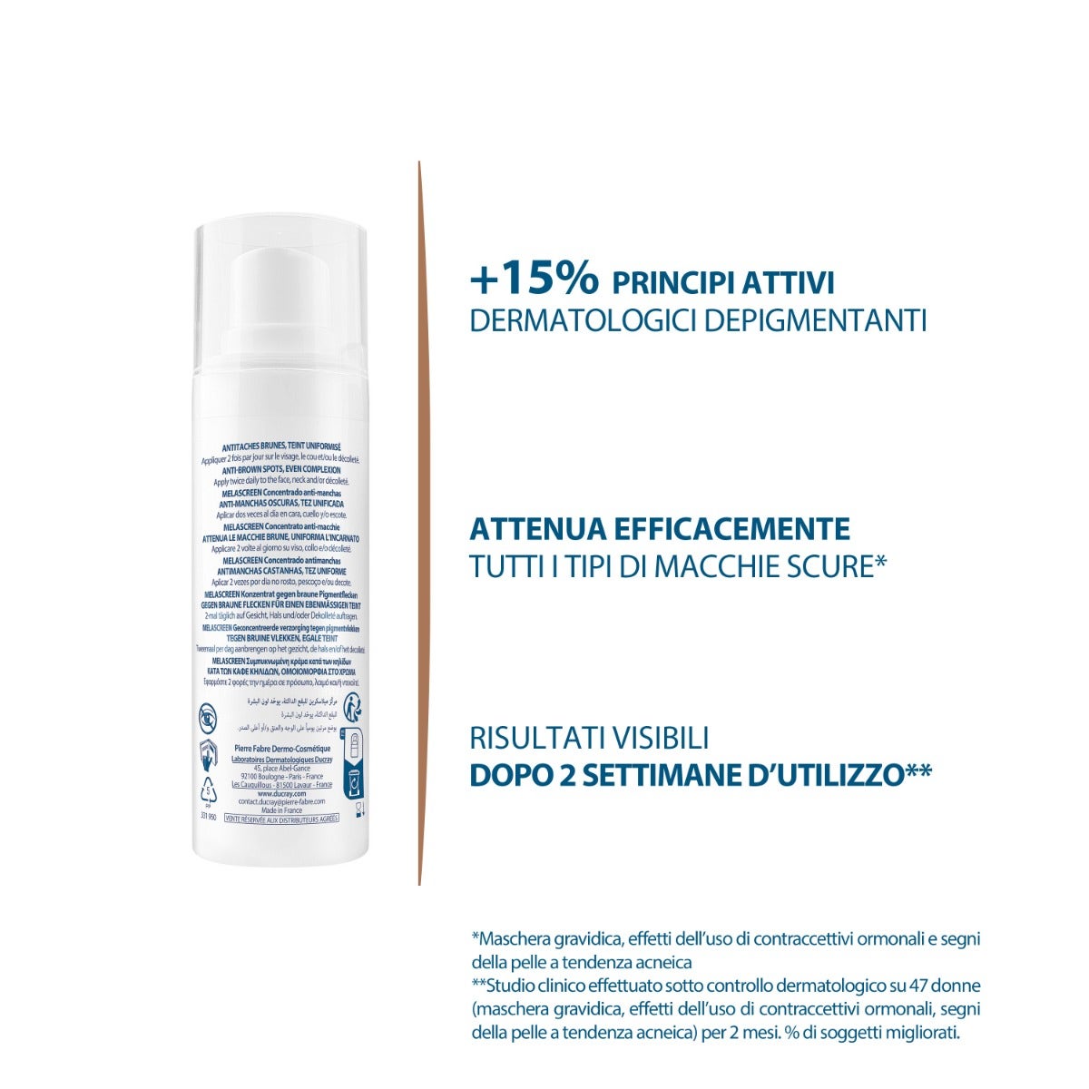 Ducray Melascreen Concentrado Antimanchas 30 ml