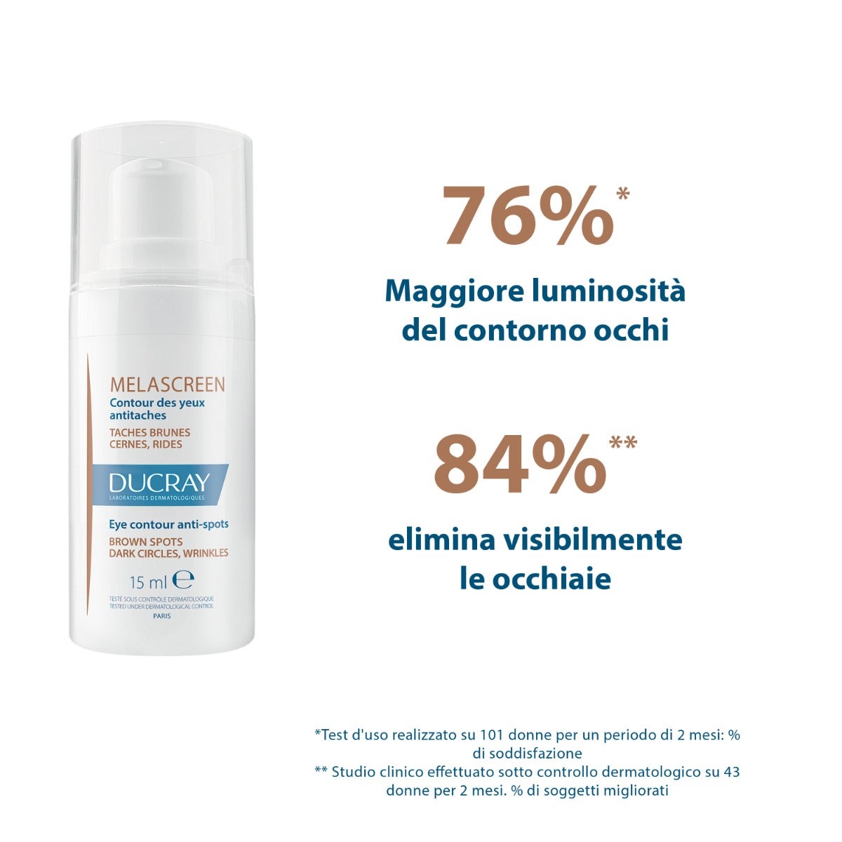 Ducray Melascreen Contorno Occhi Anti-Macchie 15ml