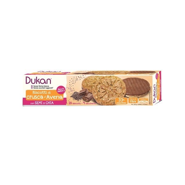 Dukan Galletas De Semillas De Chía Con Chocolate 160g-1