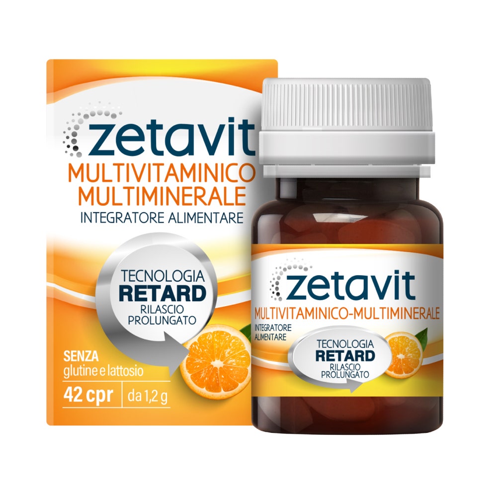 Zetavit Multivitaminico Multimineral 42 Comprimidos-1