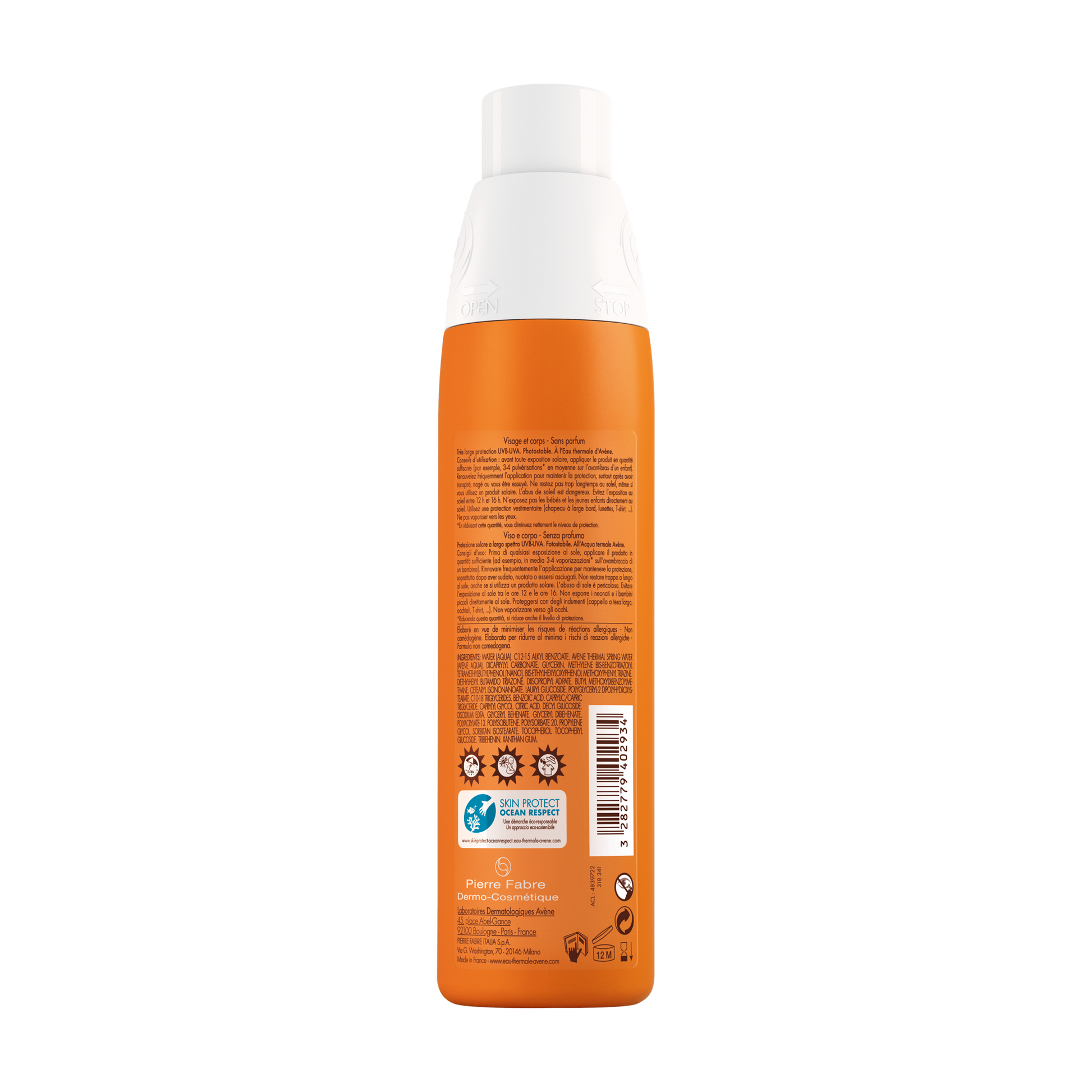 Eau Thermale Avene Sun Protection Spray Niño SPF30 200ml-6