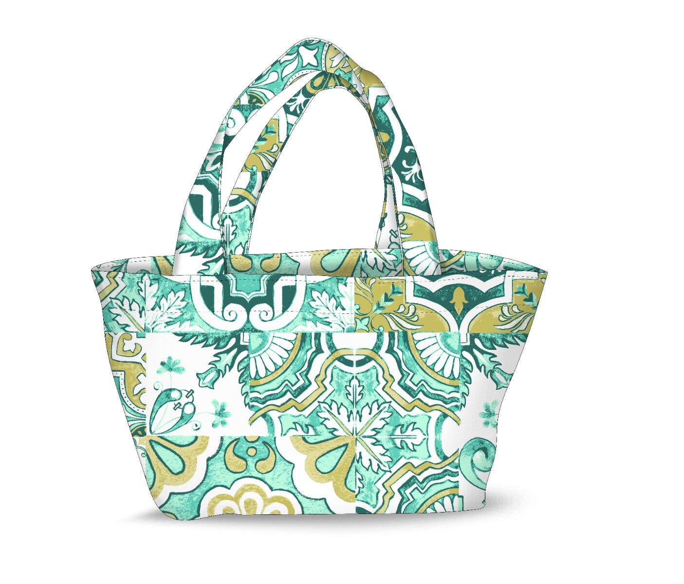 Colors Borsa Colore Verde 28cm