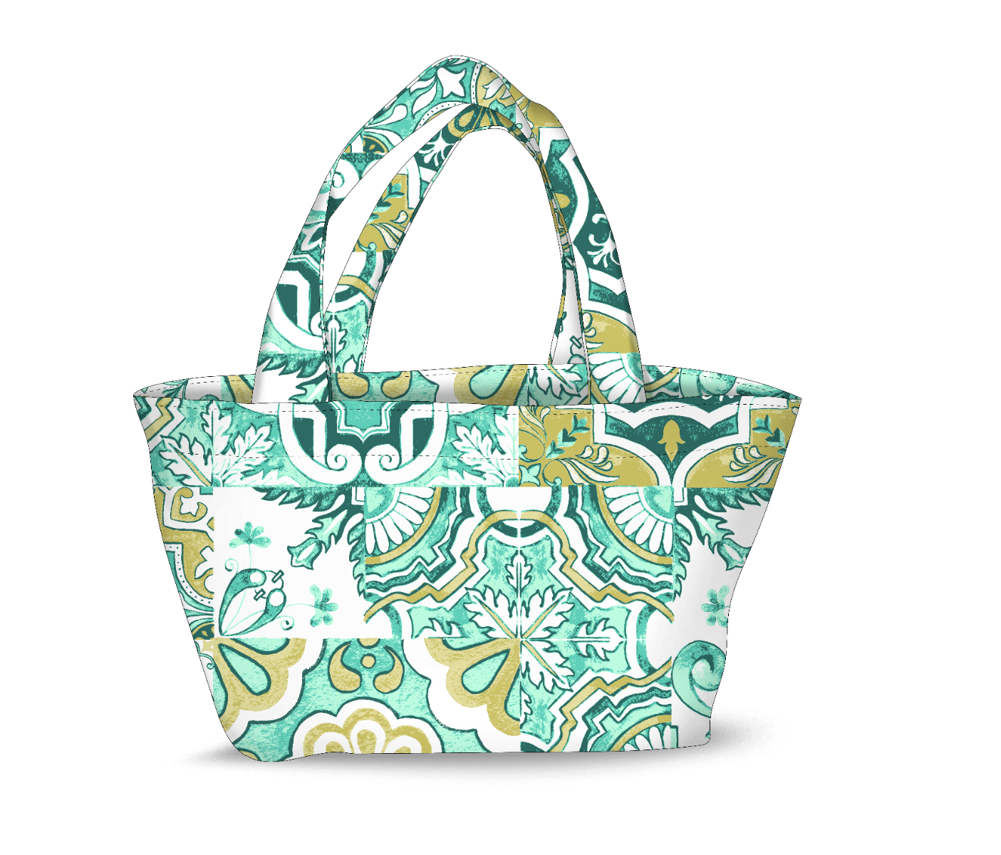 Colors Borsa Colore Verde 28cm