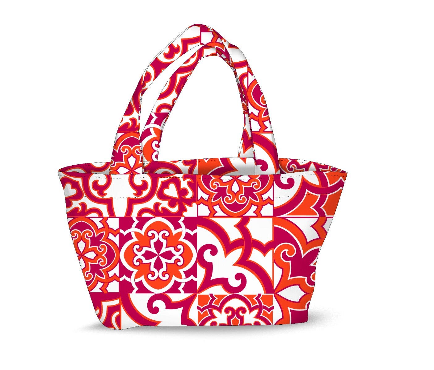 Colors Borsa Colore Rosso 28cm