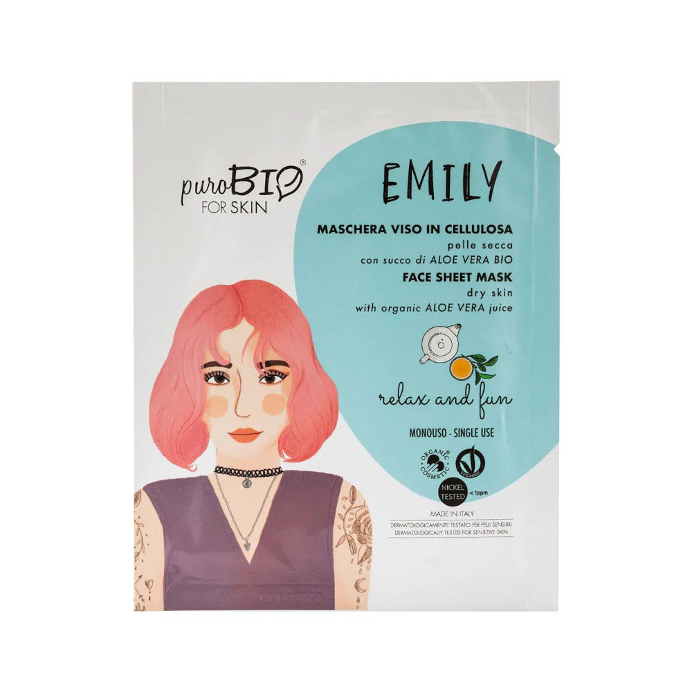Purobio Mascarilla Para Piel Emily Relax Y Diversión 15ml-2