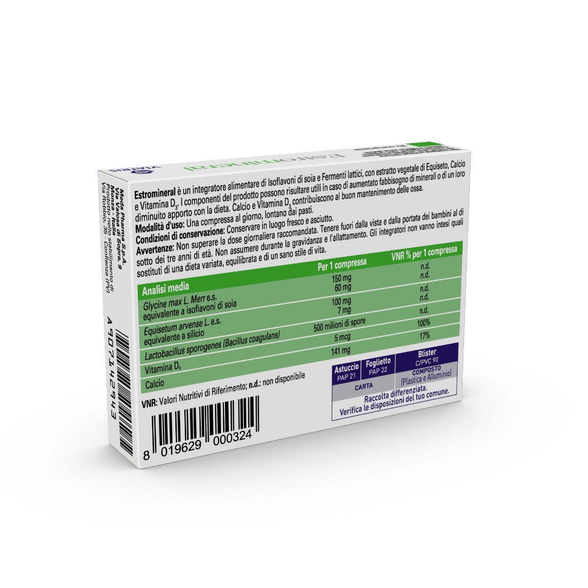 Estromineral 20 Comprimidos-5