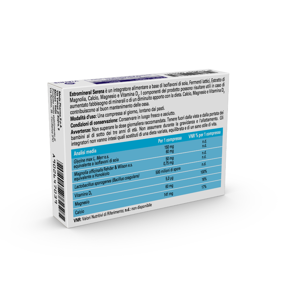 Estromineral Serena 20 Comprimidos-7