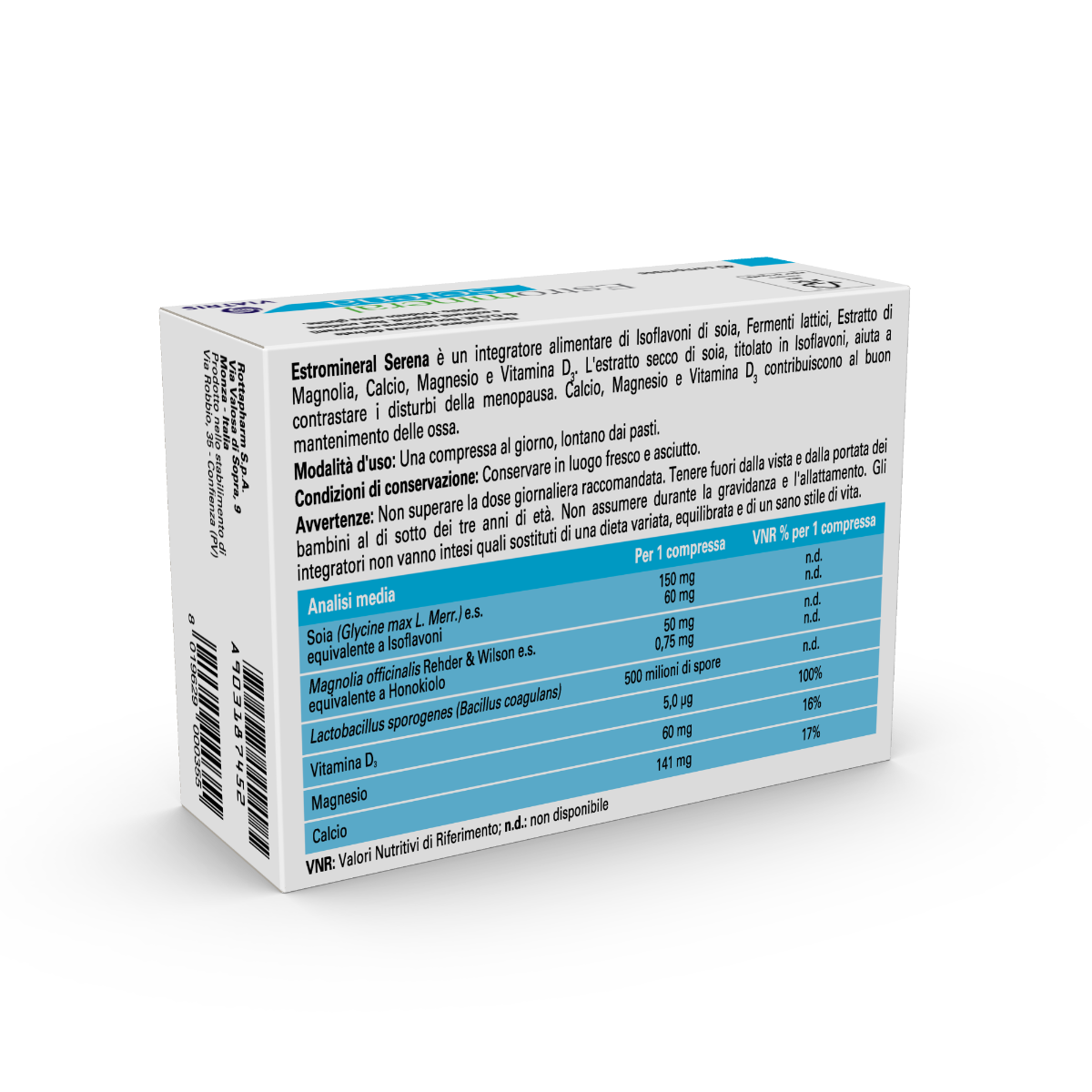 Estromineral Serena 40 Comprimidos-4