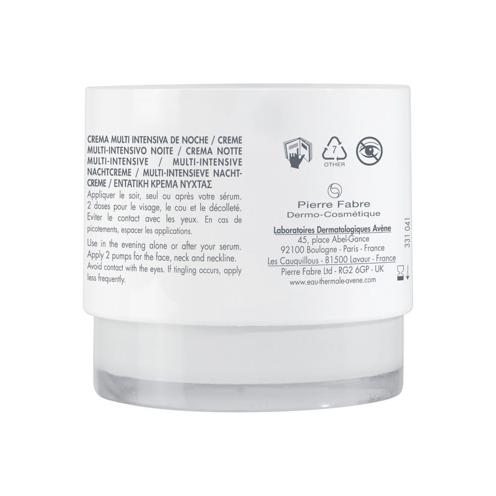 Eau Thermale Avène Hyaluron Activ B3 Crema De Noche Multiintensiva Antiarrugas 40 ml-1