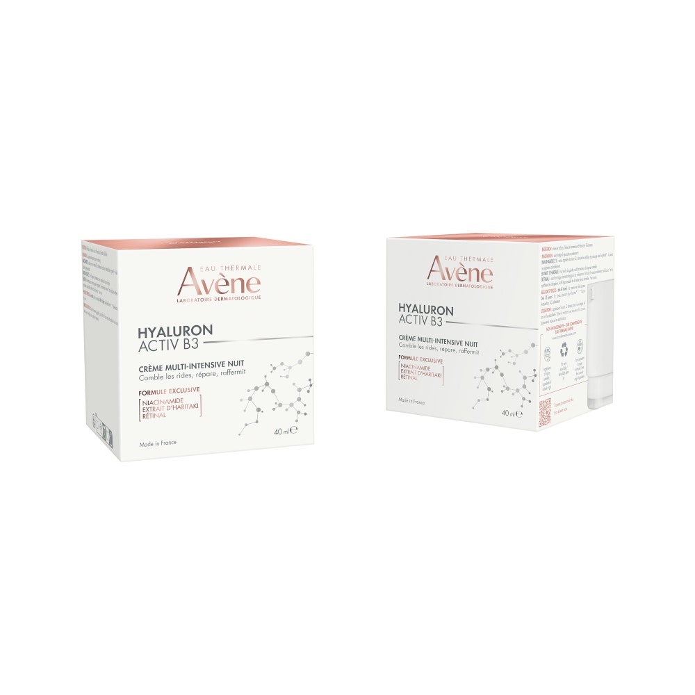 Eau Thermale Avène Hyaluron Activ B3 Crema De Noche Multiintensiva Antiarrugas 40 ml-4
