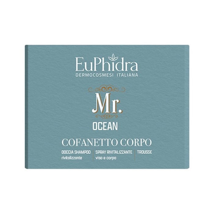 Euphidra Kit Mr. Ocean Champú Ducha 200ml+Rostro Cuerpo Spray 200ml+Pantalones-2