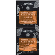Apivita Express Beauty Exfoliante Facial Albaricoque 2x8ml-2