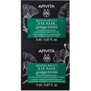 Apivita Express Beauty Mascarilla Ojos Antifatiga Gingko Biloba 2x2ml-2