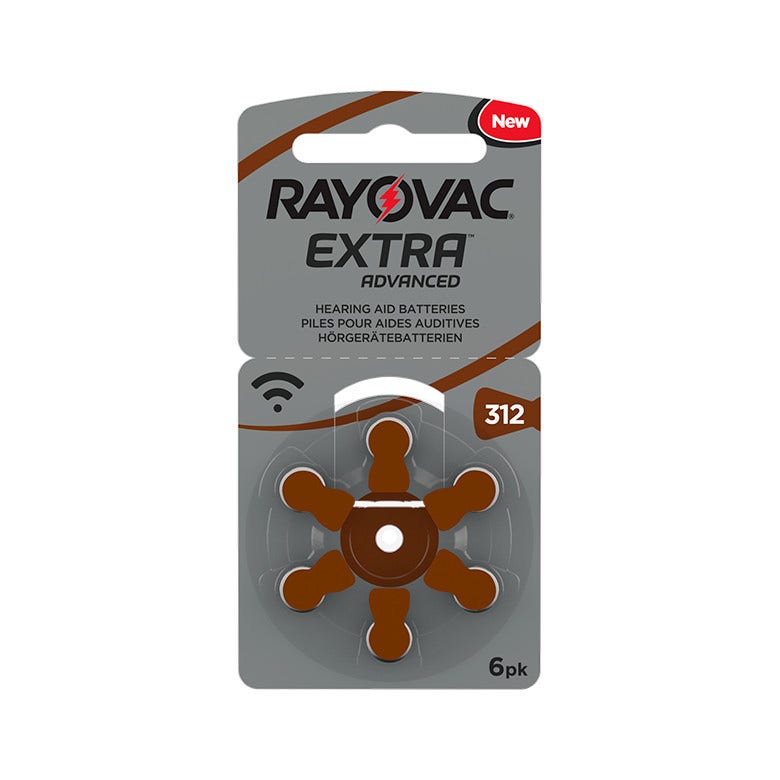 Rayovac 312 Extra Avanzado 6 Piezas-1