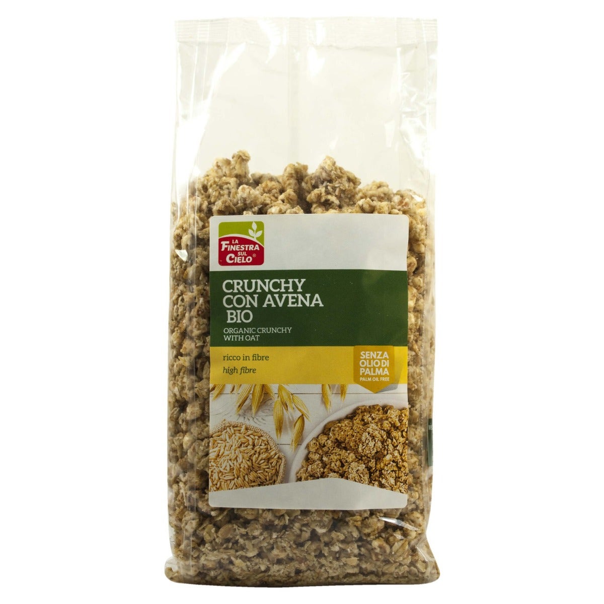 The Window To The Sky Crujiente Avena Orgánica Alta Fibra 375g-2